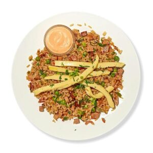 Bacon and Spam Breakfast Fried Rice - Weekly Essentials